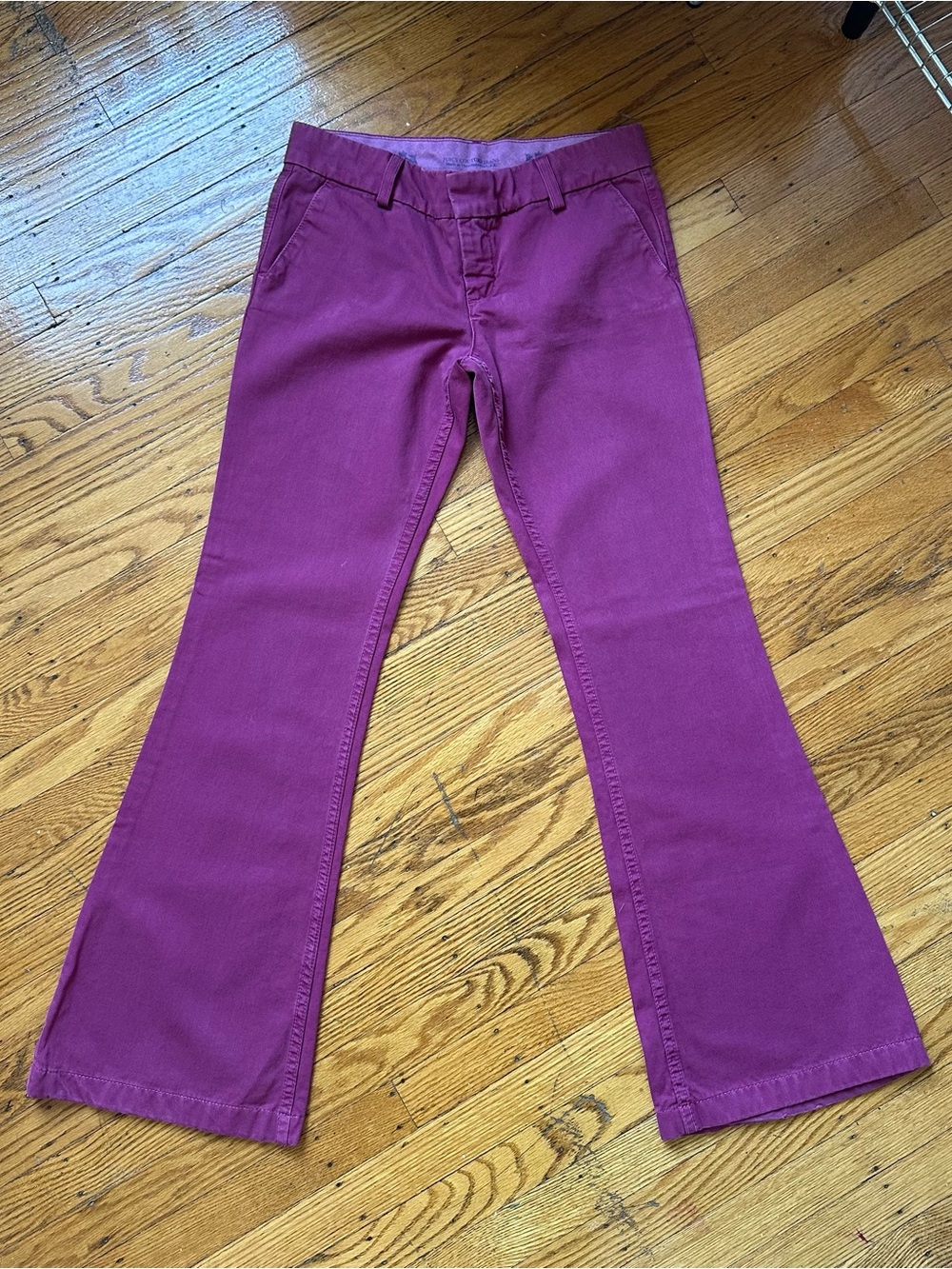 Juicy Couture Pink Jeans Waistband Detail